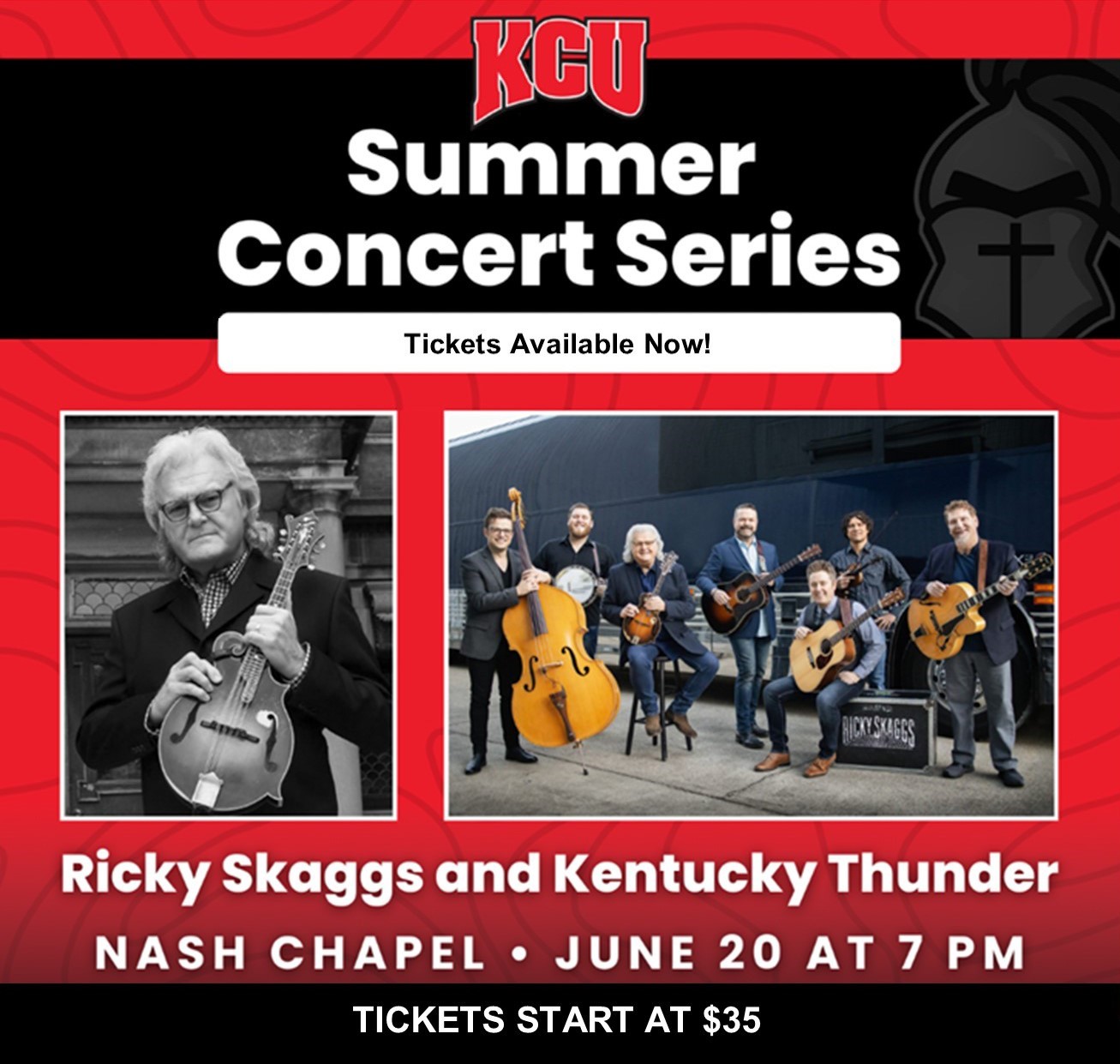 Summer Concert Series Ricky Skaggs and Kentucky Thunder - Kentucky